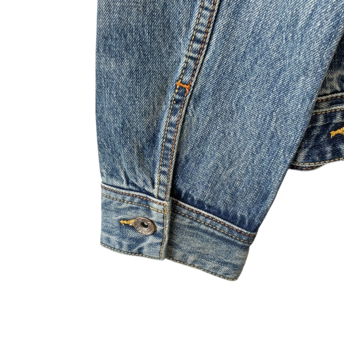 EVISU Evisu ＆ Seagull Applique Chinese Denim Jacketデニムジャケット 古着・中古-4枚目のアイテム画像