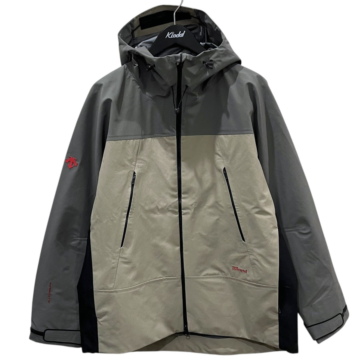 25SS フーデッドジャケット HARD SHELL JACKET ハードシェルジャケット DU5FWBJ1MB