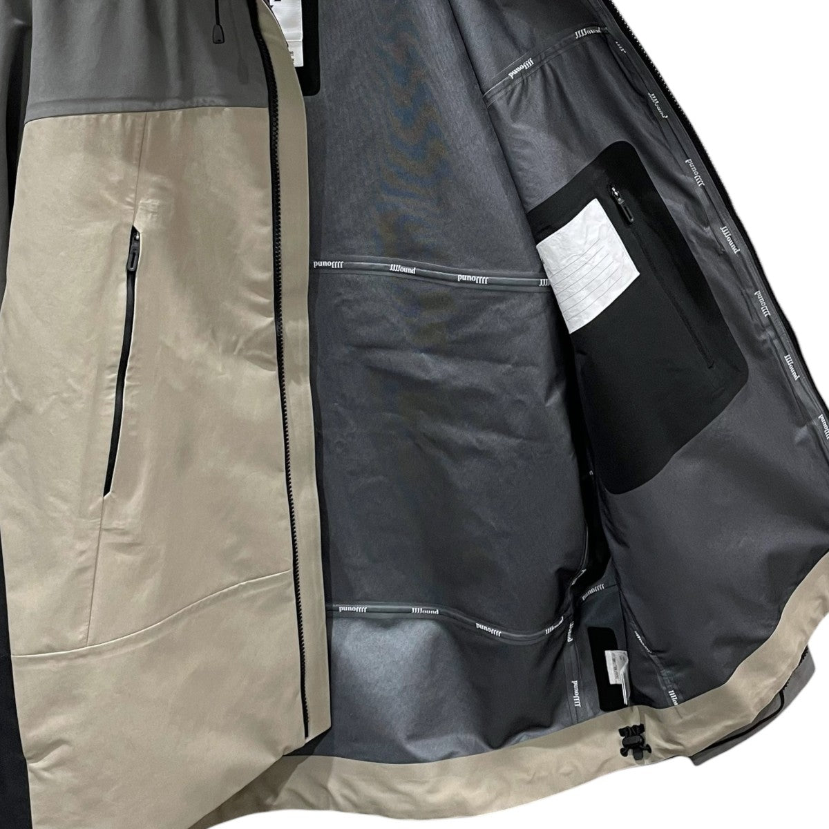 25SS フーデッドジャケット HARD SHELL JACKET ハードシェルジャケット DU5FWBJ1MB