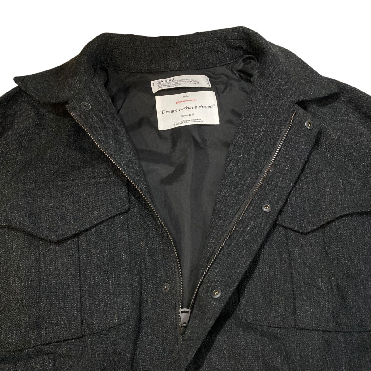 Inception Big-Sleeve Blitish JKTジャケット25AW J7