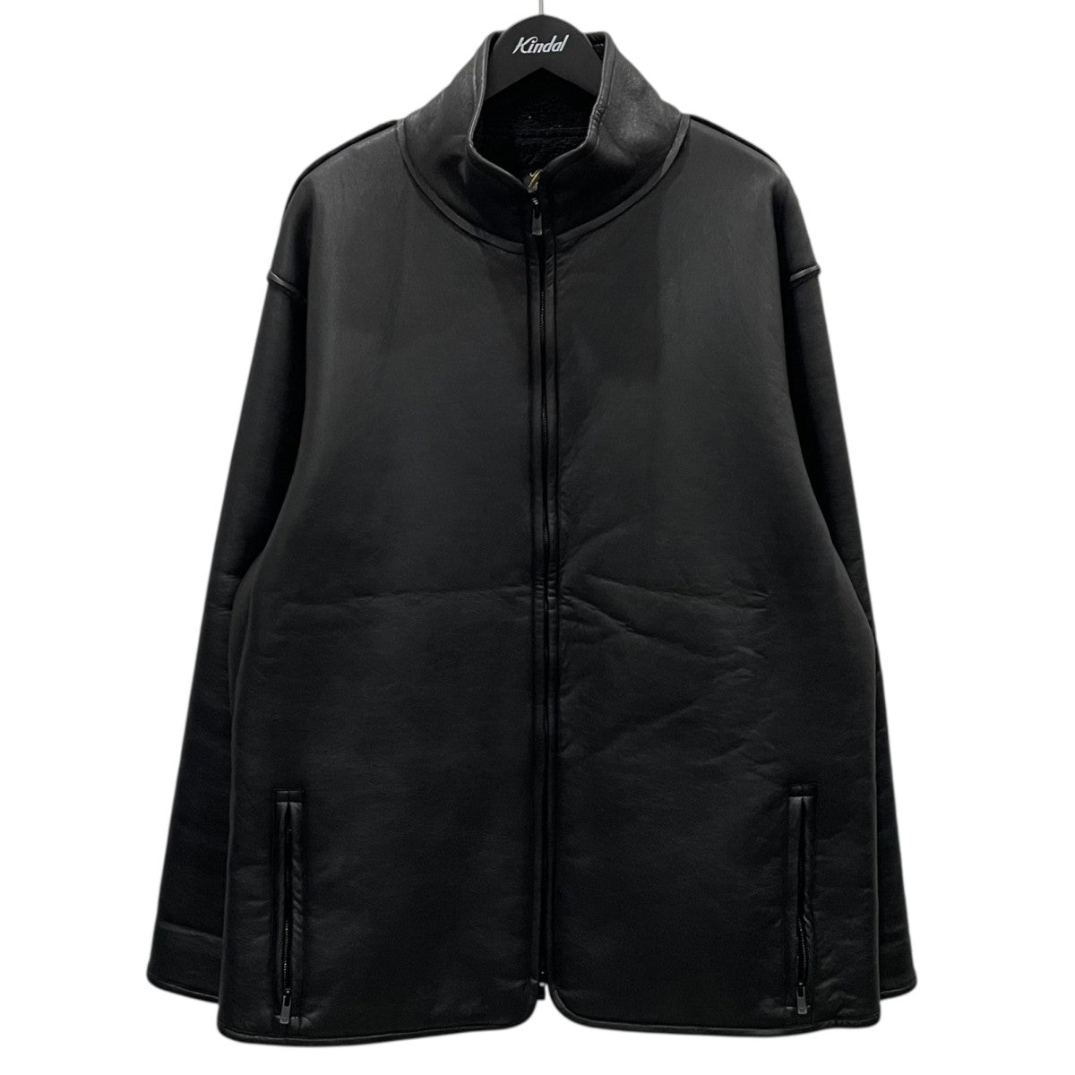 20AW ジップアップ裏ボアジャケット Lined Boa Jacket - Faux Boa ラインド ボア ジャケット - フェイク ボア HM077