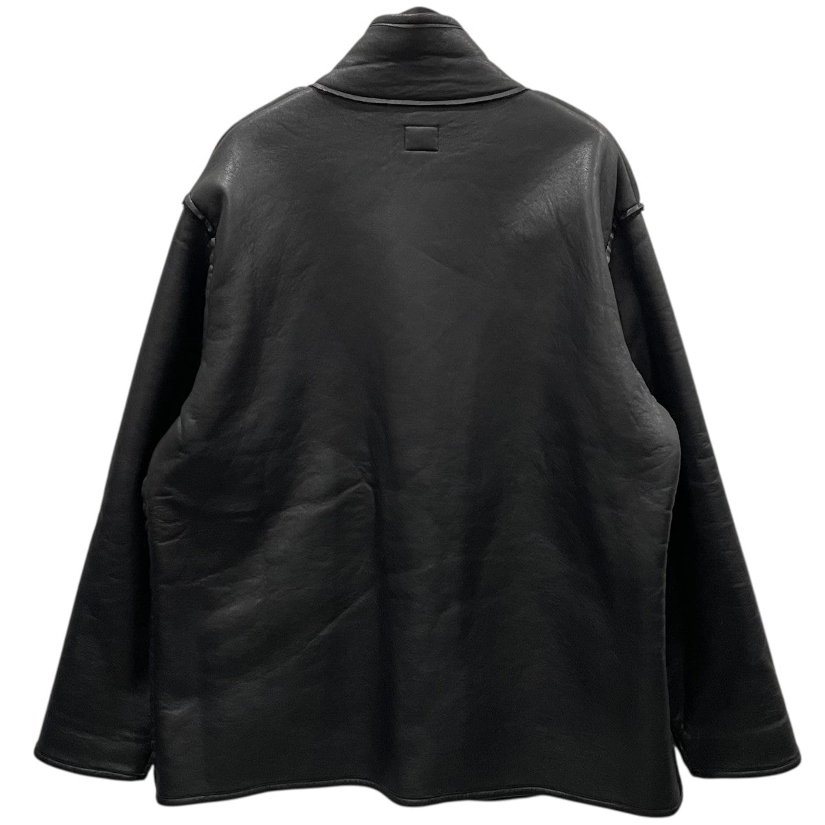 20AW ジップアップ裏ボアジャケット Lined Boa Jacket - Faux Boa ラインド ボア ジャケット - フェイク ボア HM077