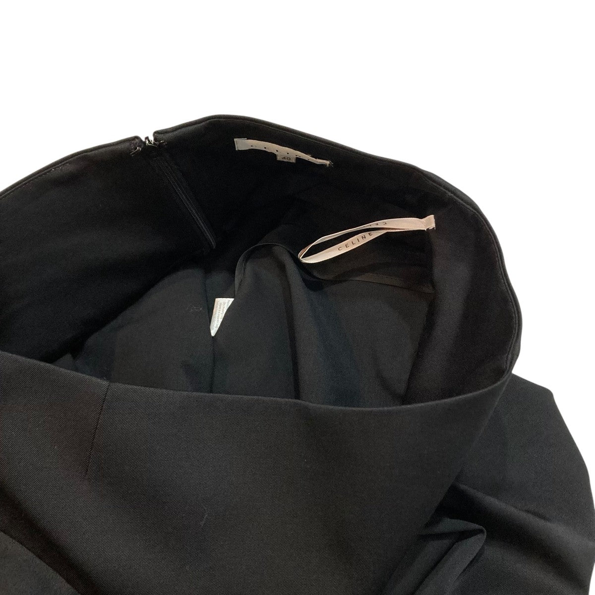 CELINE(セリーヌ) ミニスカート2 2B54 2 2B54 ブラック サイズ 40