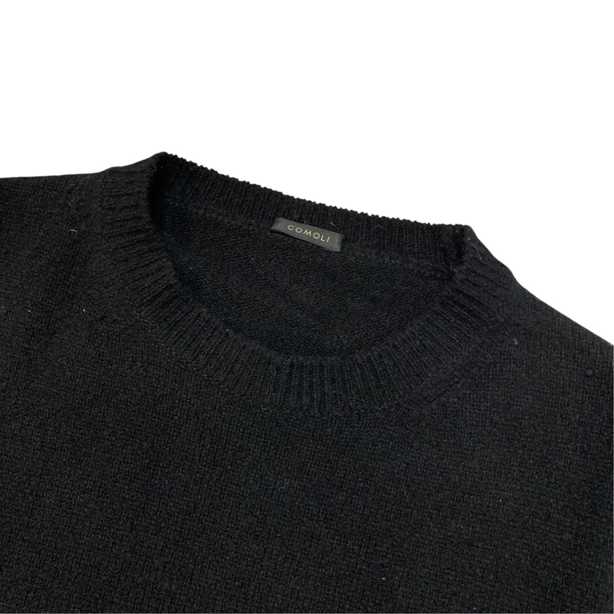 COMOLI(コモリ) ラムズウールクルーネックニット A03-06016 A03-06016