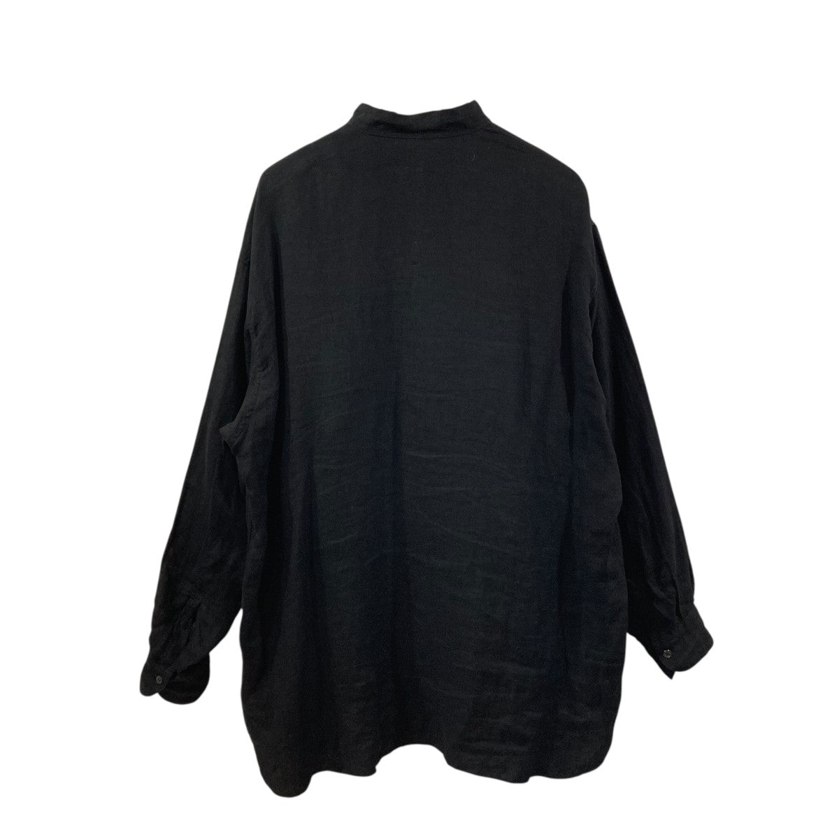 COMOLI リネンWクロス プルオーバーシャツ B01-02007 古着・中古-2枚目のアイテム画像