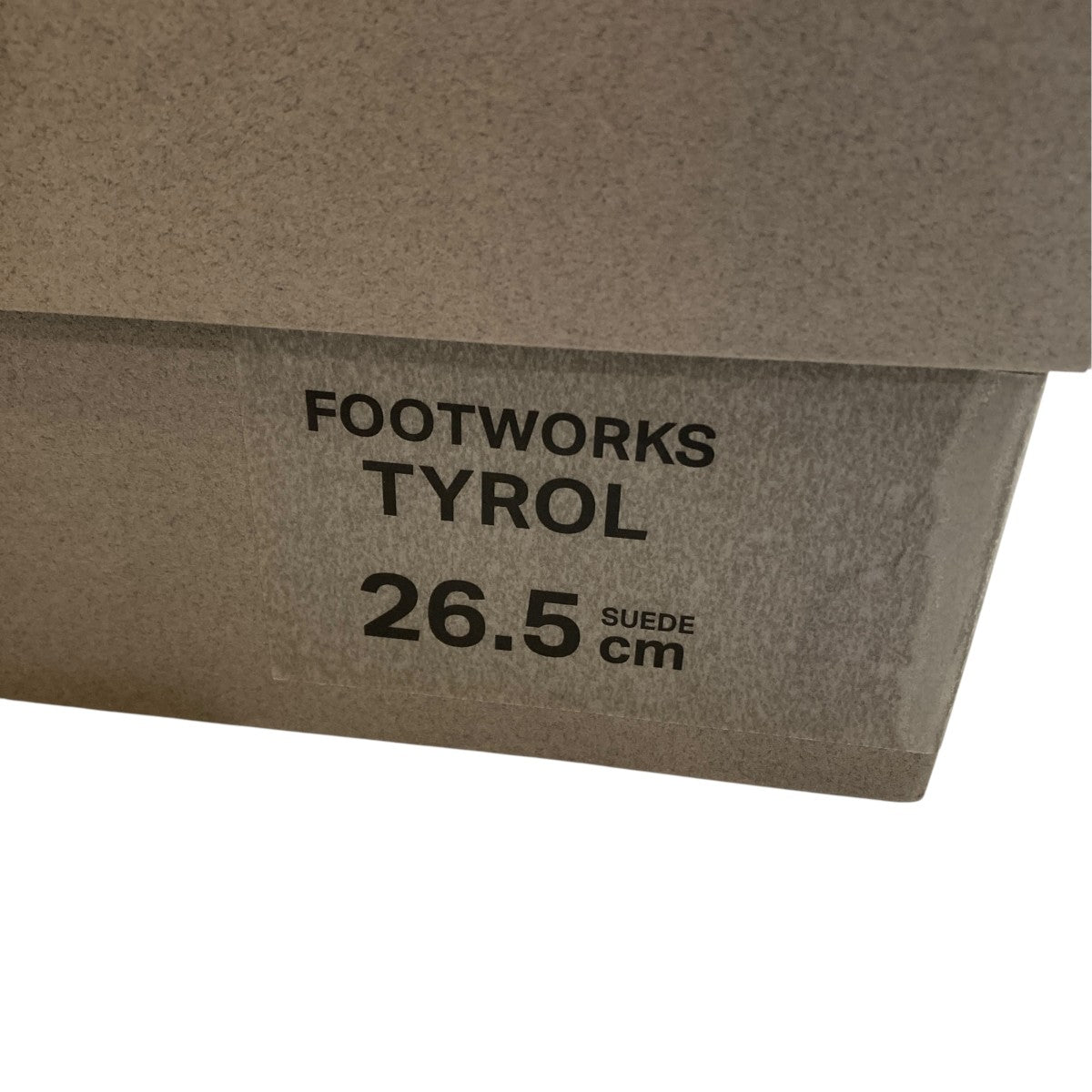 TYROL Shoes   Suede leatherスウェードシューズFW02-01-265