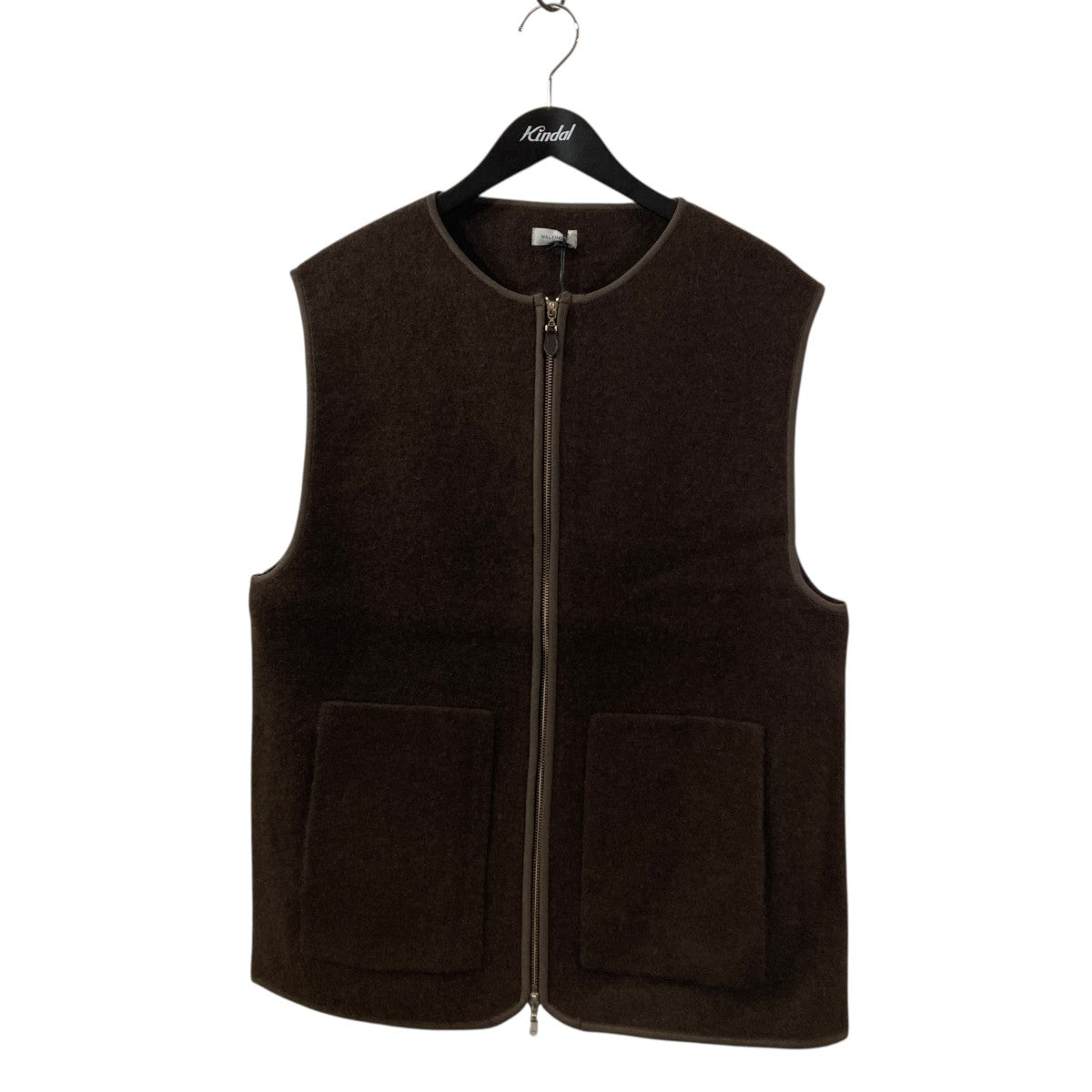 INNOCENT YAK ZIP UP VESTニットベストwn25-19fw221