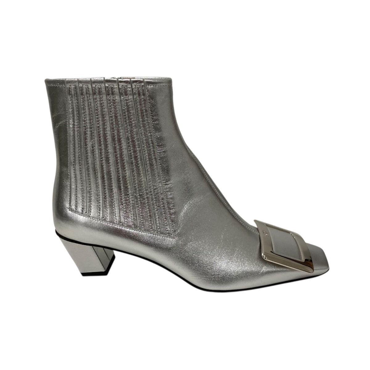 Roger Vivier ベル ヴィヴィエ メタルバックルブーツ 古着・中古-3枚目のアイテム画像