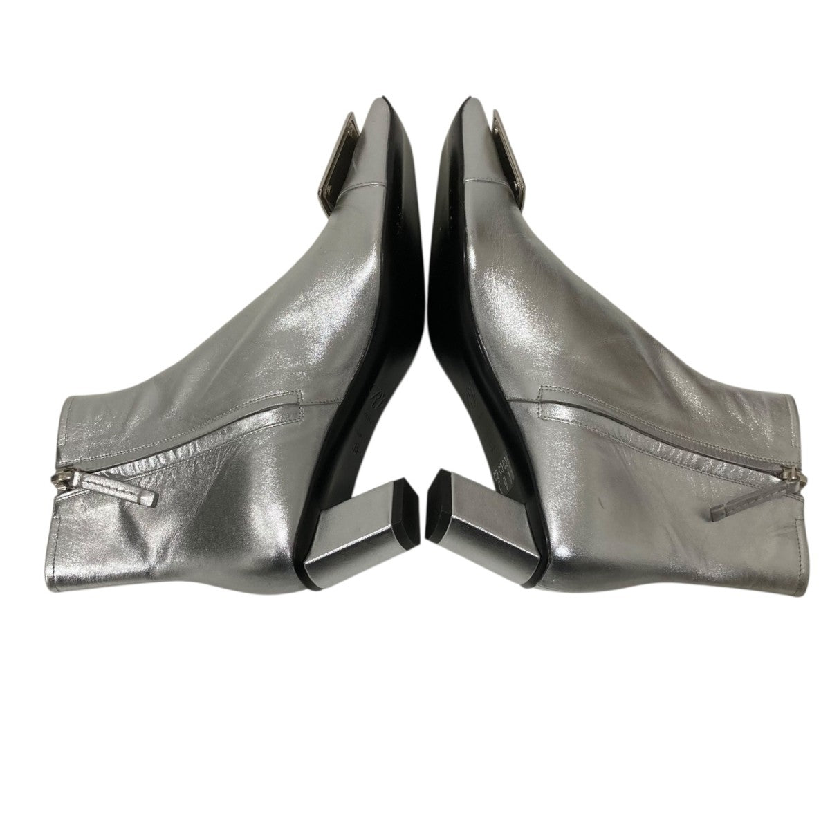 Roger Vivier ベル ヴィヴィエ メタルバックルブーツ 古着・中古-5枚目のアイテム画像