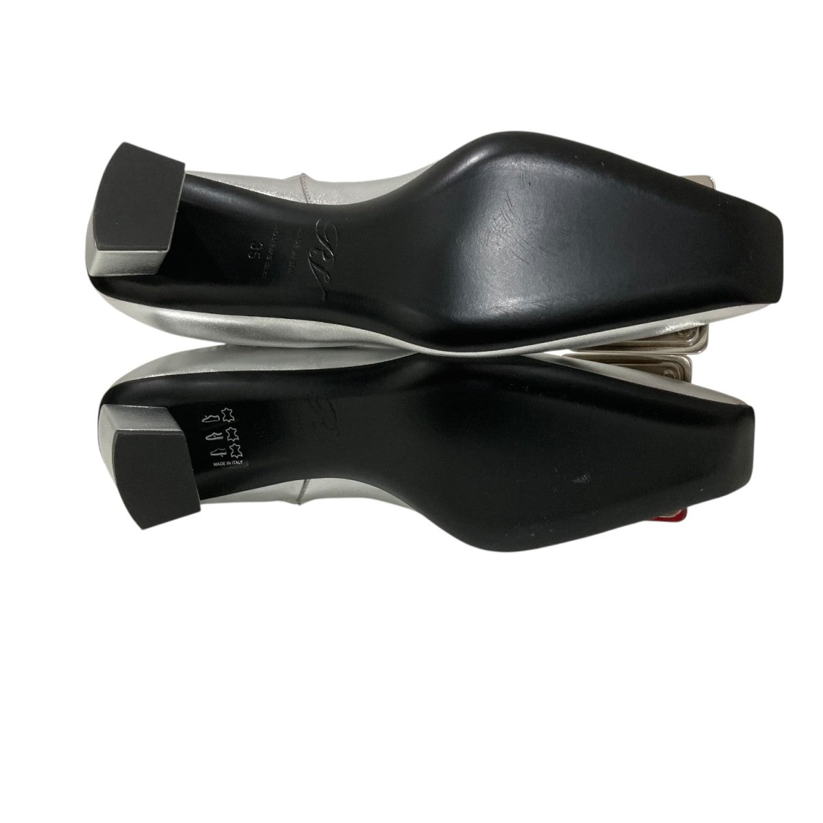 Roger Vivier ベル ヴィヴィエ メタルバックルブーツ 古着・中古-7枚目のアイテム画像
