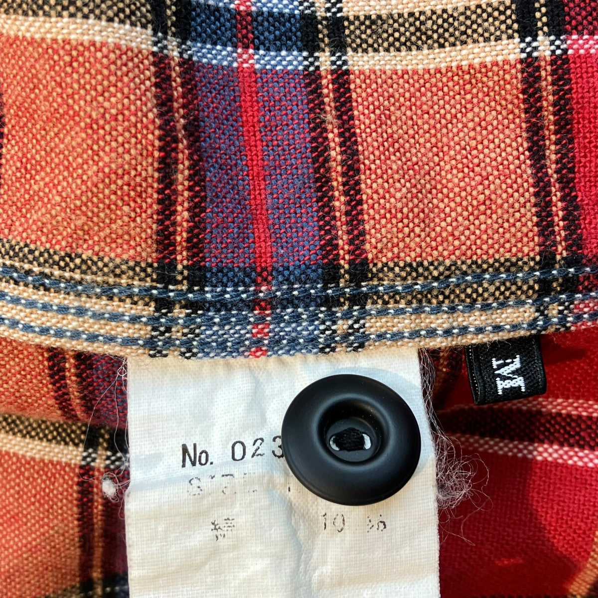 Hysteric Glamour チェックシャツ0231AH03 古着・中古-5枚目のアイテム画像