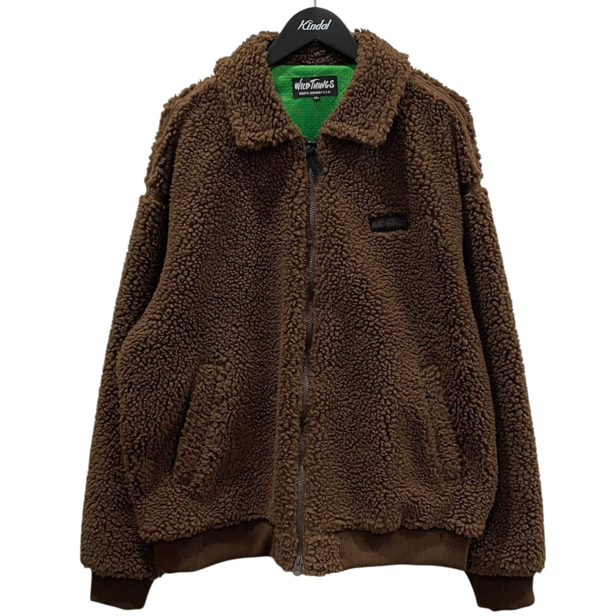 21AW ジップアップボアジャケット FLUFFY BOA G-1 フラッフィー ボア ジーワン WT21124N