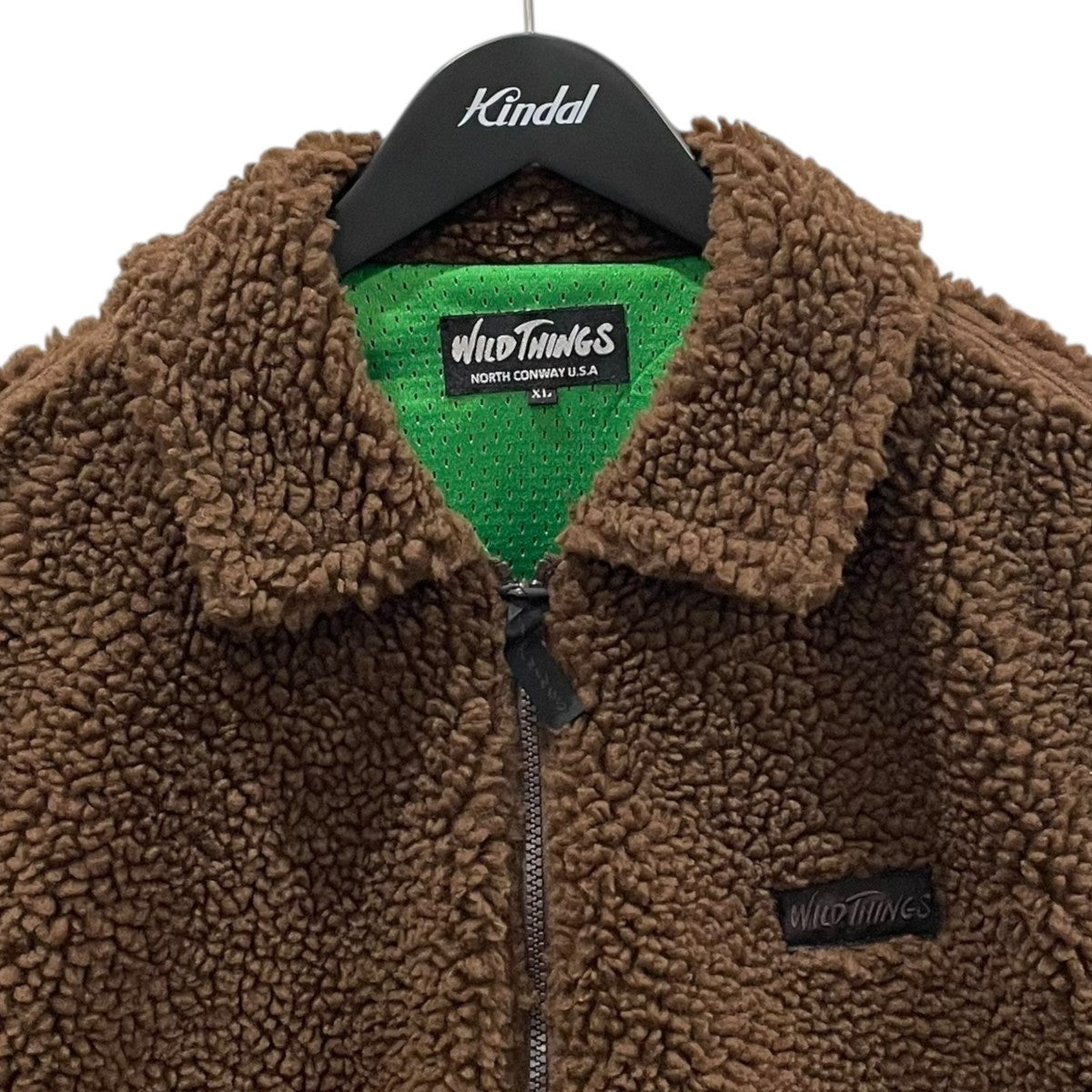 21AW ジップアップボアジャケット FLUFFY BOA G-1 フラッフィー ボア ジーワン WT21124N