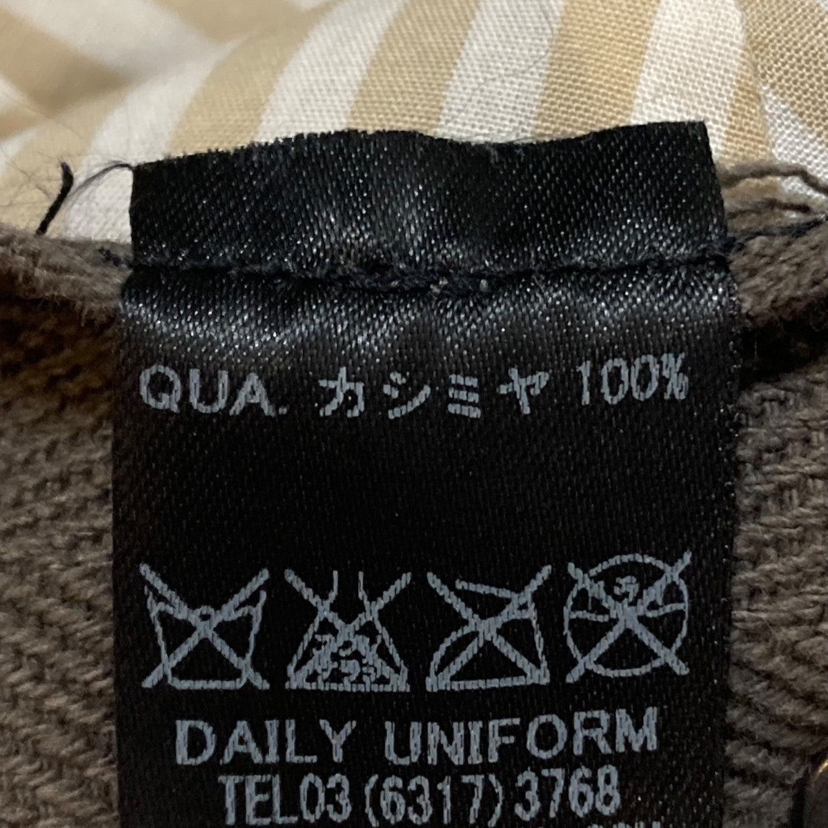 CASHMERE 100 CAPキャップ