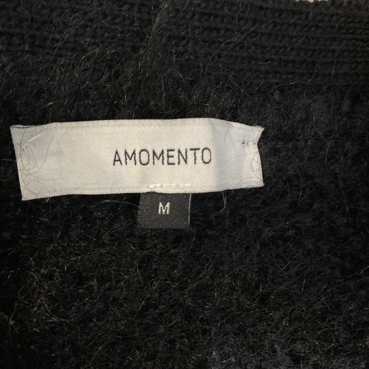 AMOMENTO(アモーメント) ニットカーディガンAM23FWM02CD AM23FWM02CD