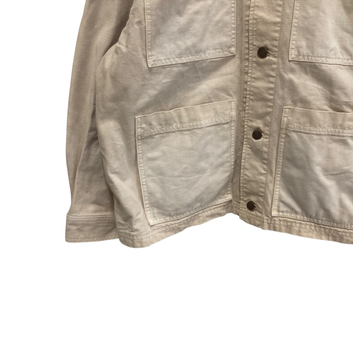 Supreme 25SSWorn Hooded Chore Coatデニムジャケット 古着・中古-4枚目のアイテム画像