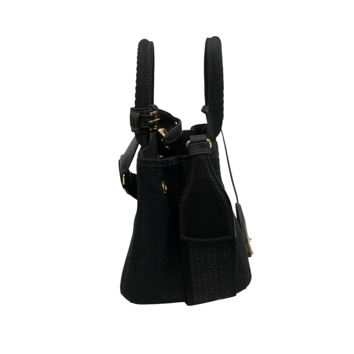 PRADA ジャルディニエール コットンキャンバス2WAYミニハンドバッグ1BA038 古着・中古-3枚目のアイテム画像
