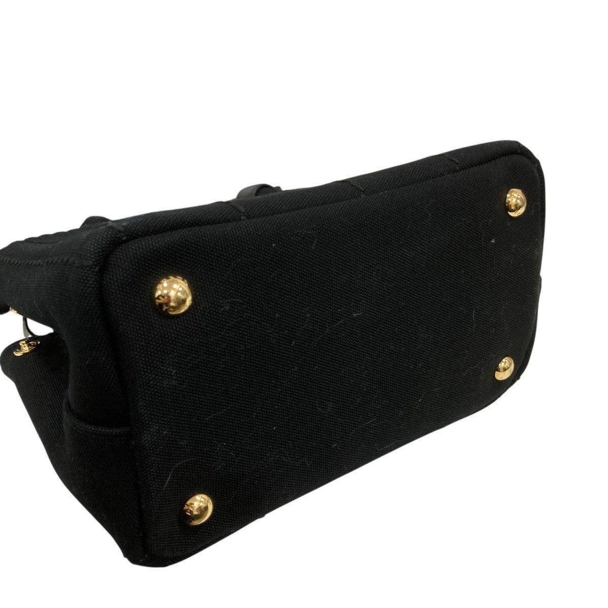 PRADA ジャルディニエール コットンキャンバス2WAYミニハンドバッグ1BA038 古着・中古-5枚目のアイテム画像