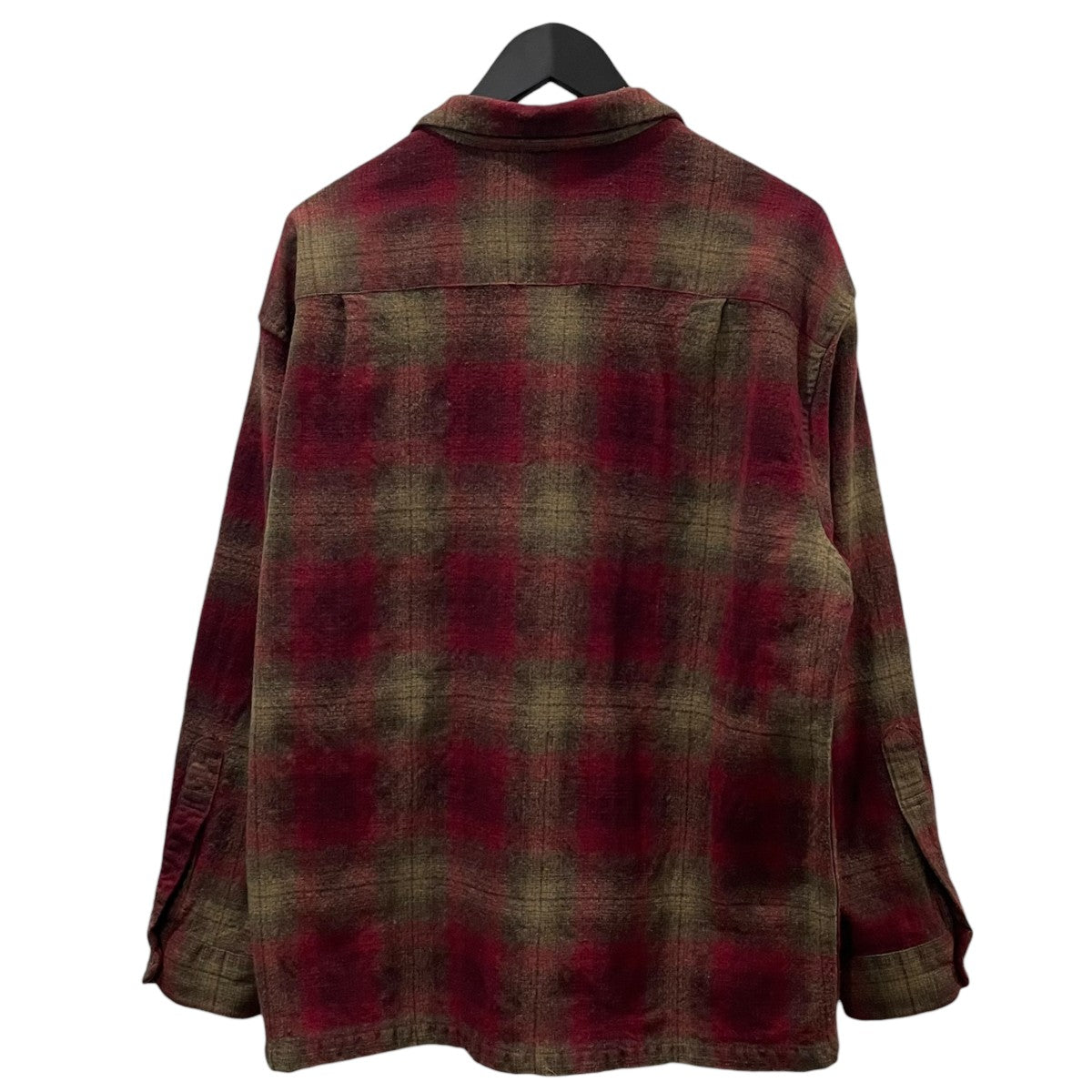PENDLETON 90s オープンカラーチェック柄シャツ 古着・中古-2枚目のアイテム画像