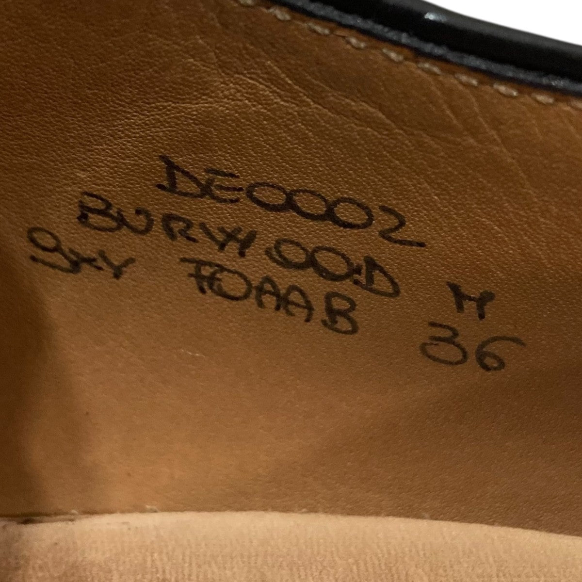 BURWOOD METレザーシューズDE0002
