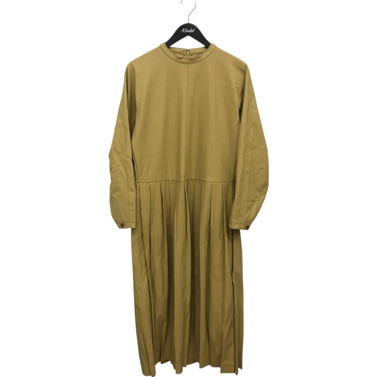 LE CIEL BLEU フェイクレザーワンピース23A65618 古着・中古-1枚目のアイテム画像