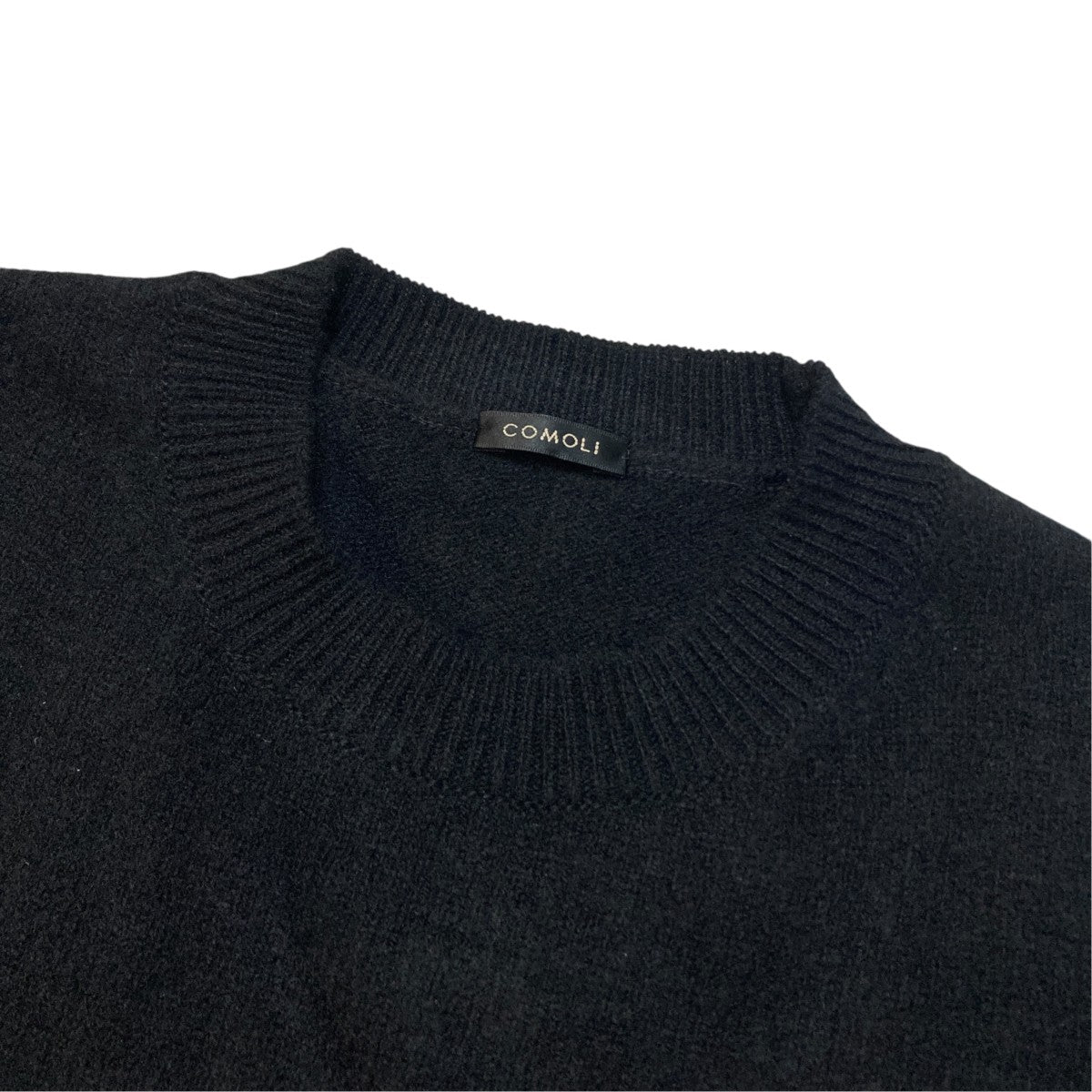 COMOLI(コモリ) ラムズウール クルーネックニットクルーネックニット