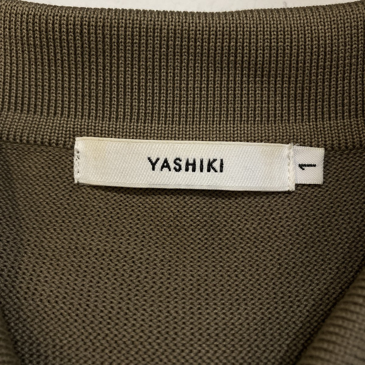 Yonaga Knit PoloニットポロシャツYSK-23AW-KN05