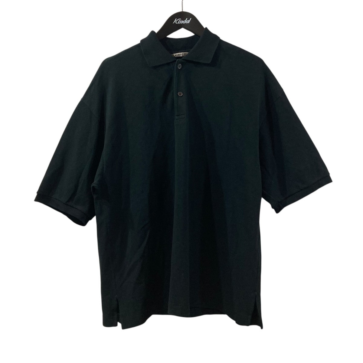 AURALEE SUPER SOFT PIQUE BIG POLO半袖ポロシャツA9SP01SK 古着・中古-1枚目のアイテム画像