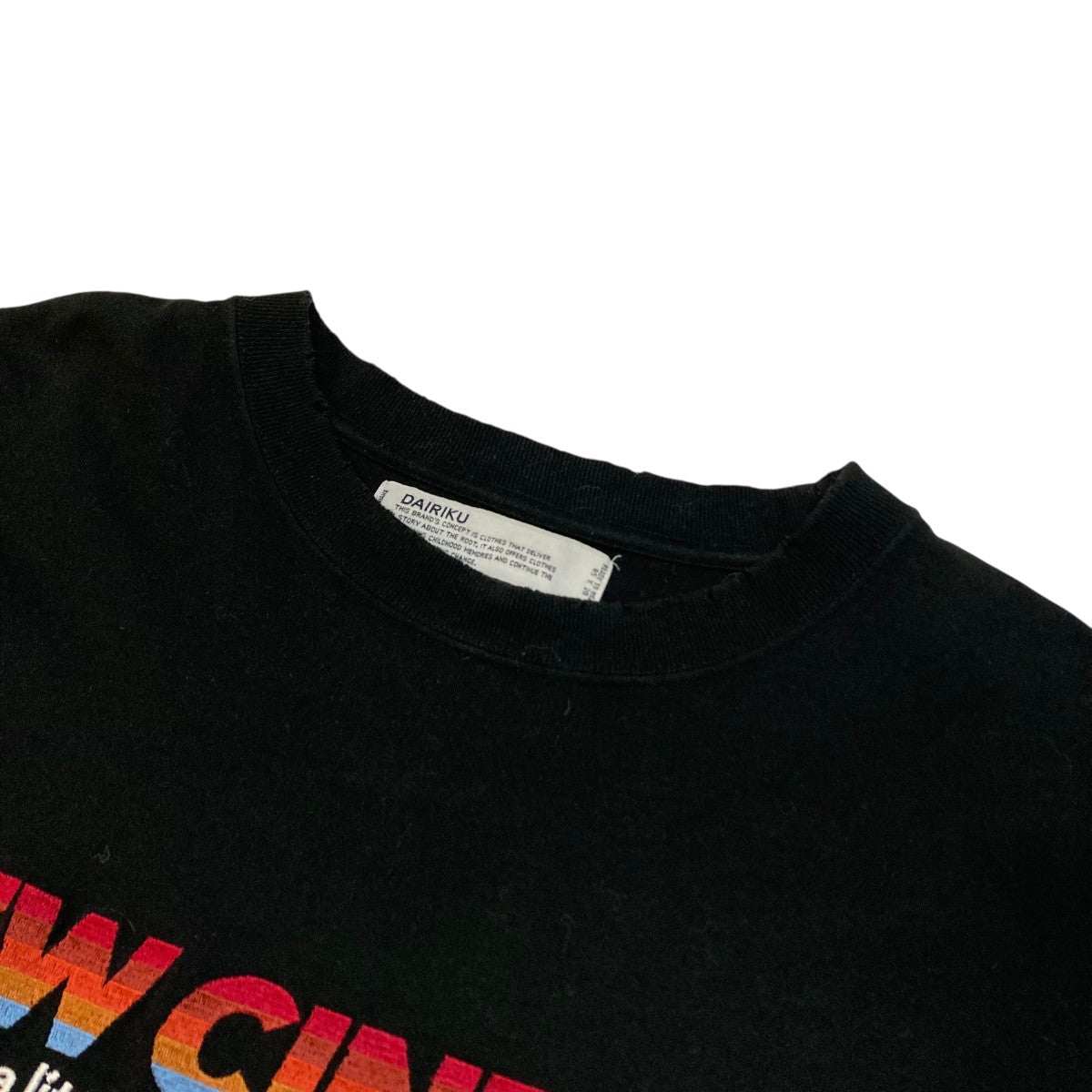 DAIRIKU(ダイリク) NEW CINEMA Tee長袖カットソー23SS C-8 23SS C-8