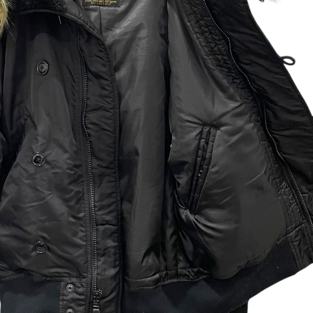 ジップアップ中綿ジャケット N-2B FLIGHT JACKET N-2B フライトジャケット 51536
