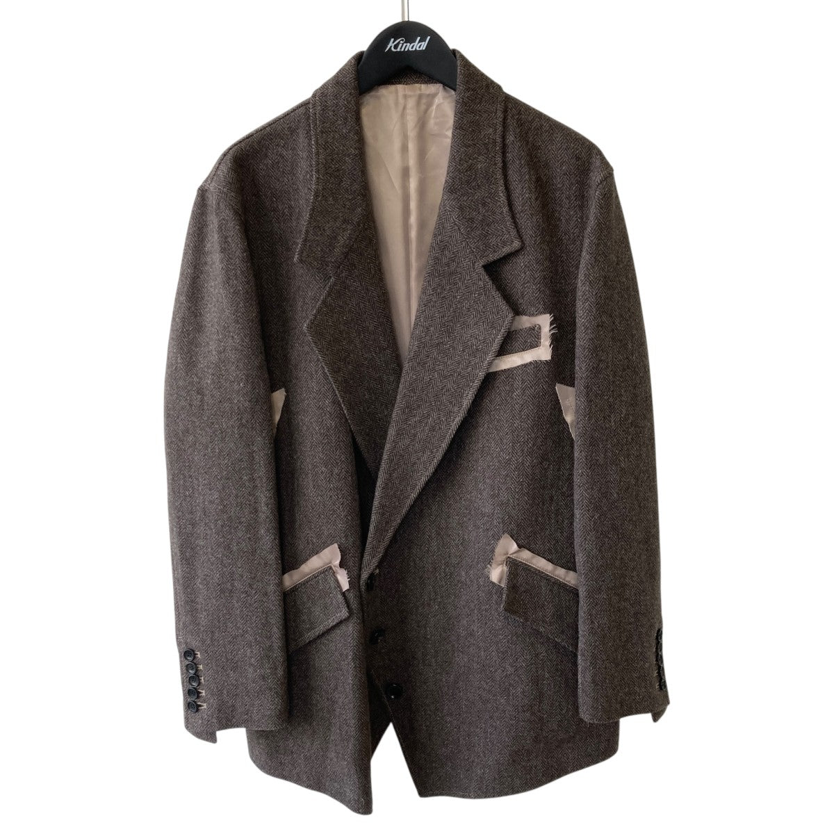 HERRINGBONE LINING JACKETジャケットMU-J03-200