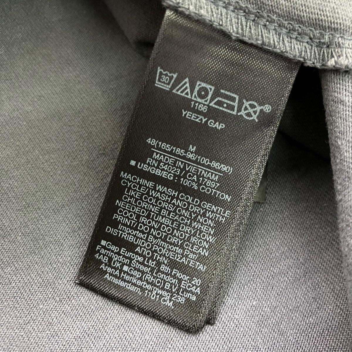 YEEZY GAP ロングスリーブTシャツ 古着・中古-5枚目のアイテム画像