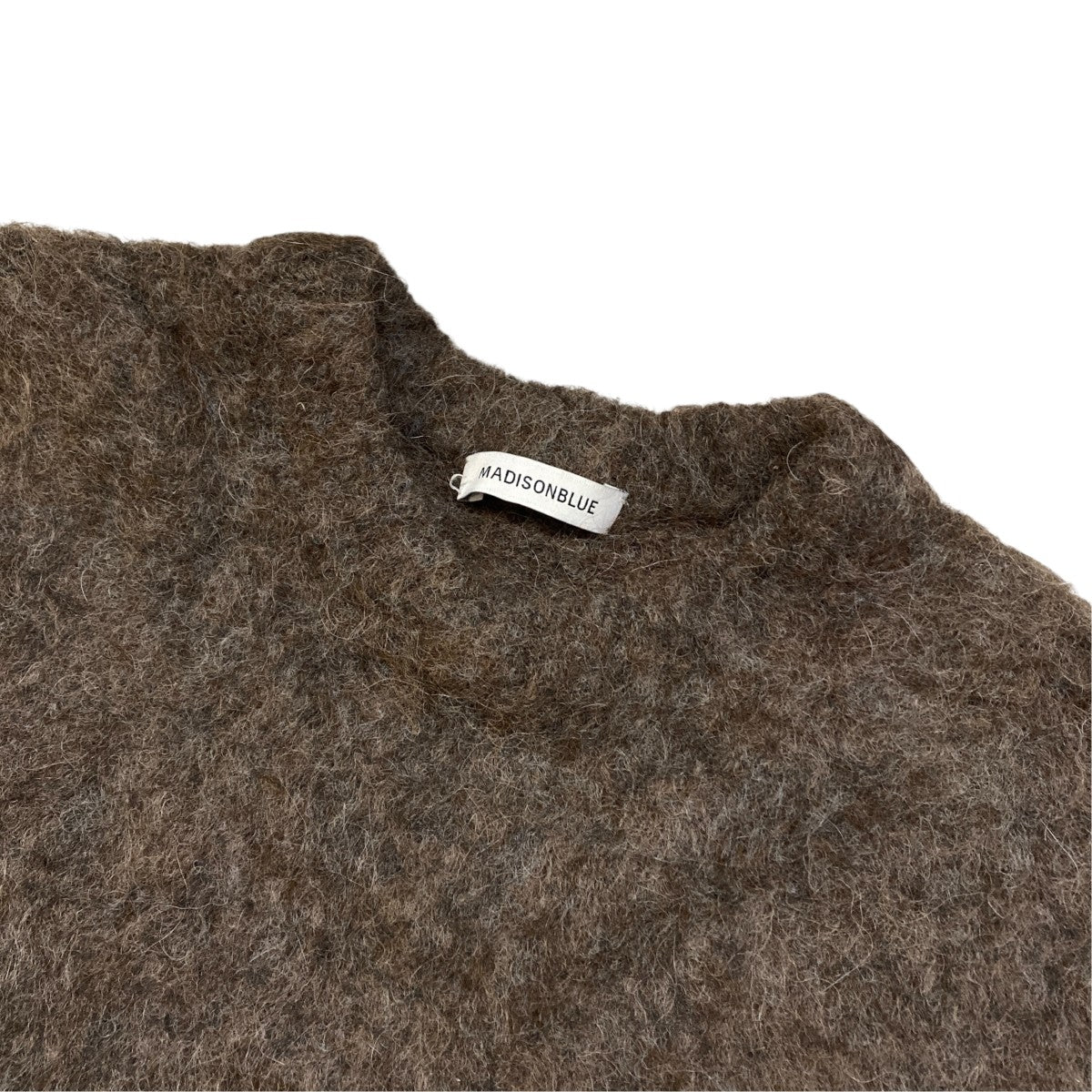 23AWCREW NECK PO SHAGGYニットMB234-8010
