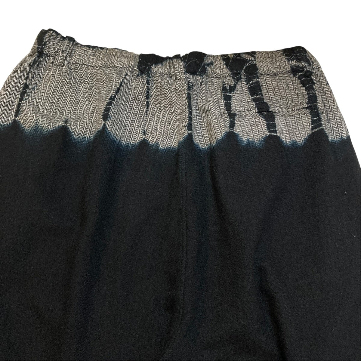 Wool Cashmere Herri Ngbone Wide Trousersイージーパンツ