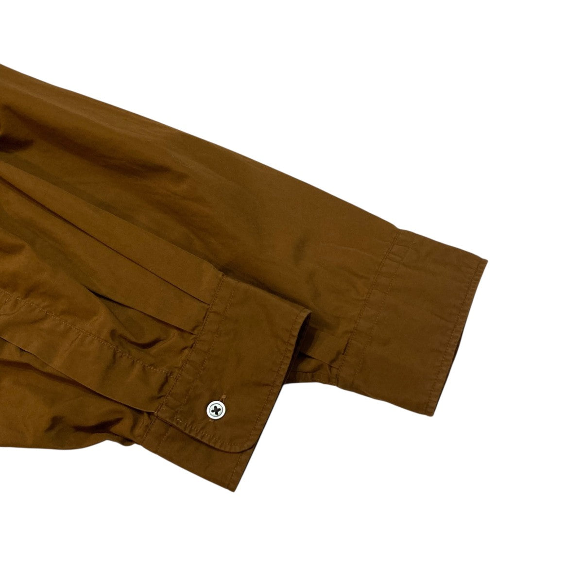 Graphpaper BROAD OVERSIZED L S BAND COLLAR SHIRTバンドカラーシャツGM211-50111B 古着・中古-4枚目のアイテム画像