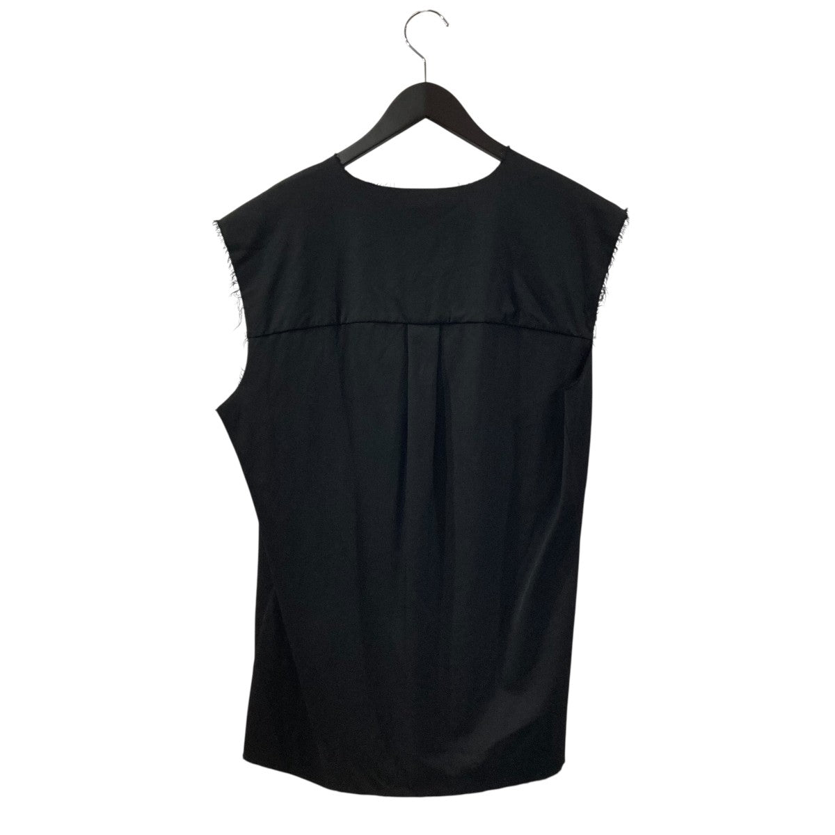 GABRIELA COLL GARMENTS SUMMER WOOL SLEEVELESS SHIRTベストS6-74 古着・中古-2枚目のアイテム画像