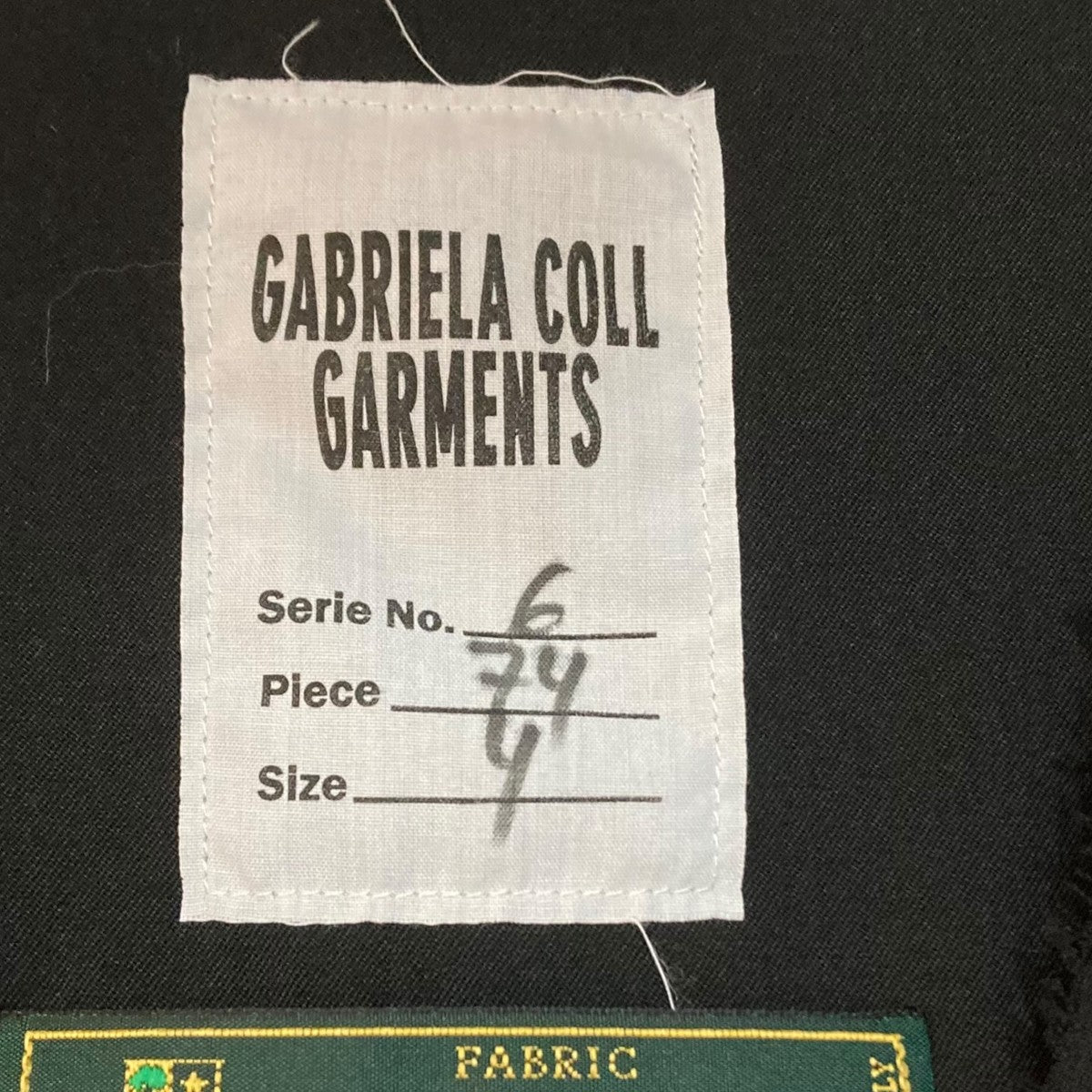 GABRIELA COLL GARMENTS SUMMER WOOL SLEEVELESS SHIRTベストS6-74 古着・中古-6枚目のアイテム画像