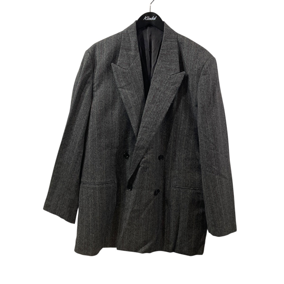 HERRINGBONE DOUBLE BREASTED TAILOR JACKETテーラードジャケット252-06-0003
