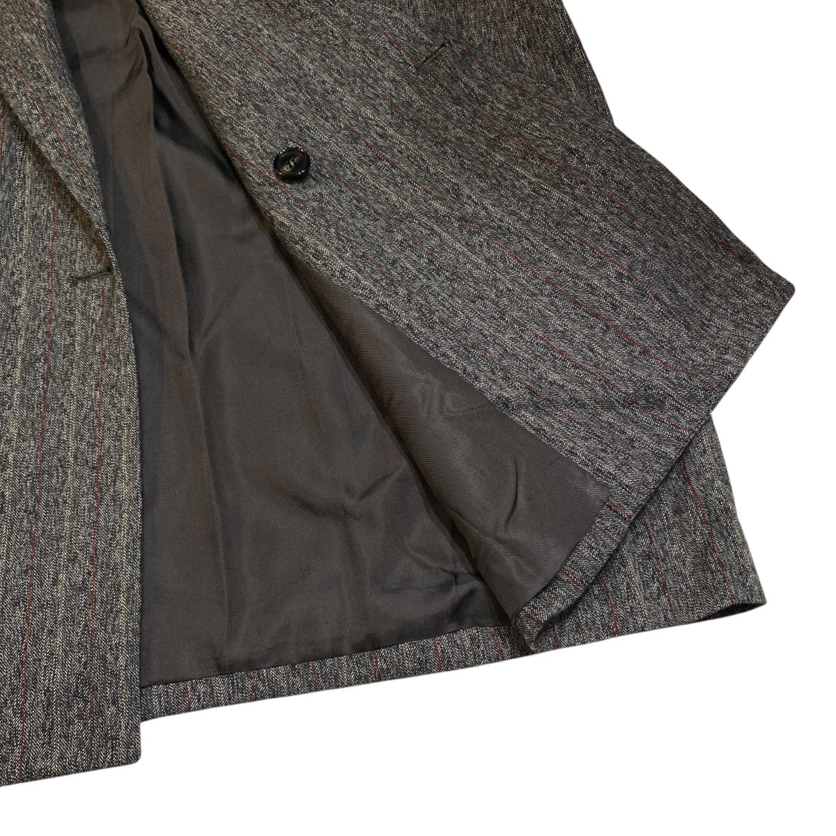 HERRINGBONE DOUBLE BREASTED TAILOR JACKETテーラードジャケット252-06-0003