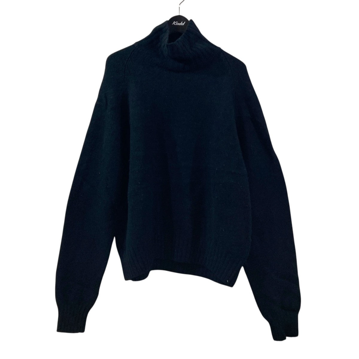 EX FINE LAMBS LOOSE HIGH NECK KNITタートルネックニットST.310