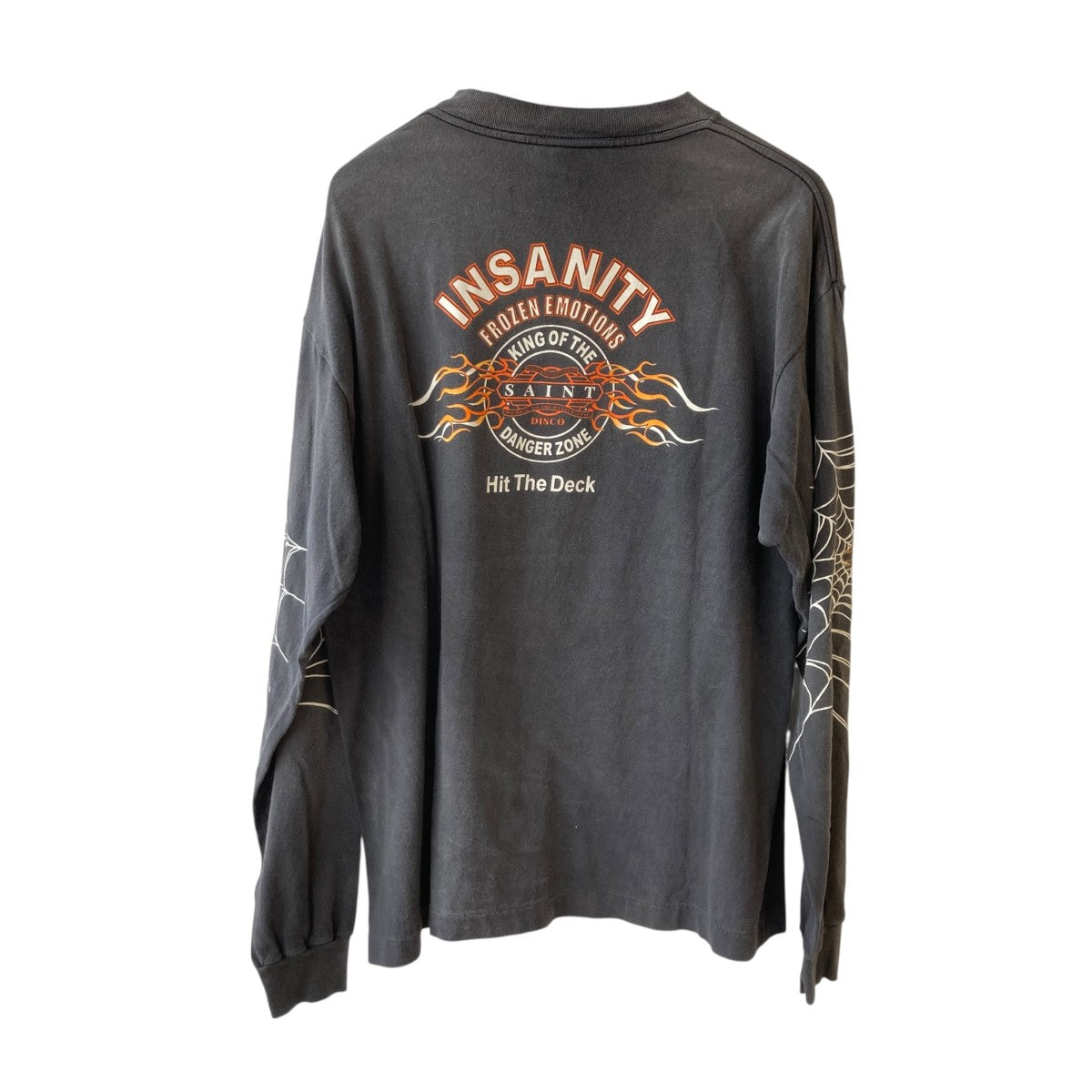SAINT MICHAEL×TEFLON DISCO INSANITY ML_LS TE長袖TシャツSM-HR8-0000