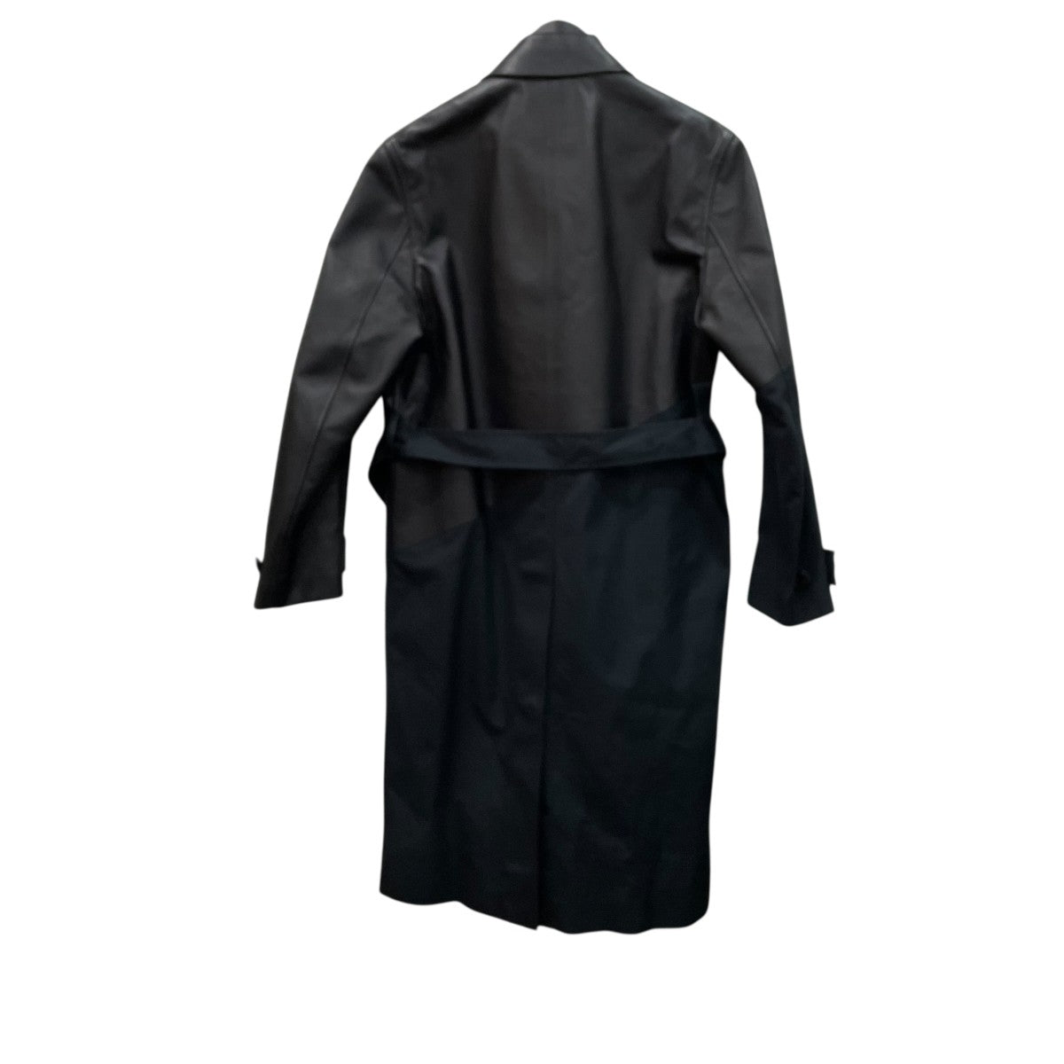 BOTTEGA VENETA レザー切替 トレンチコート613080 VF4F0 古着・中古-2枚目のアイテム画像