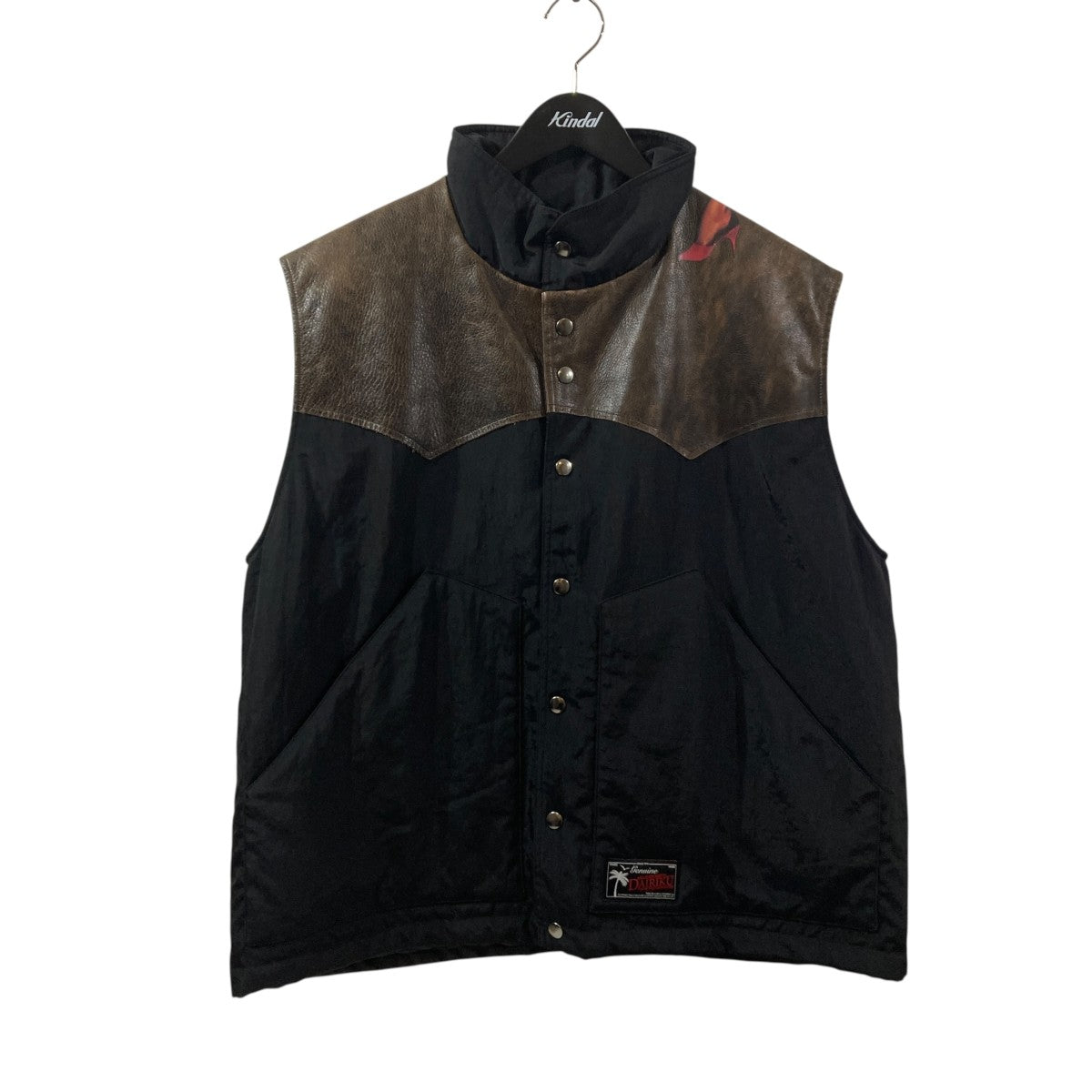 DAIRIKU(ダイリク) Pinup Girl Batting Nylon Vestベスト20AW V-1 20AW