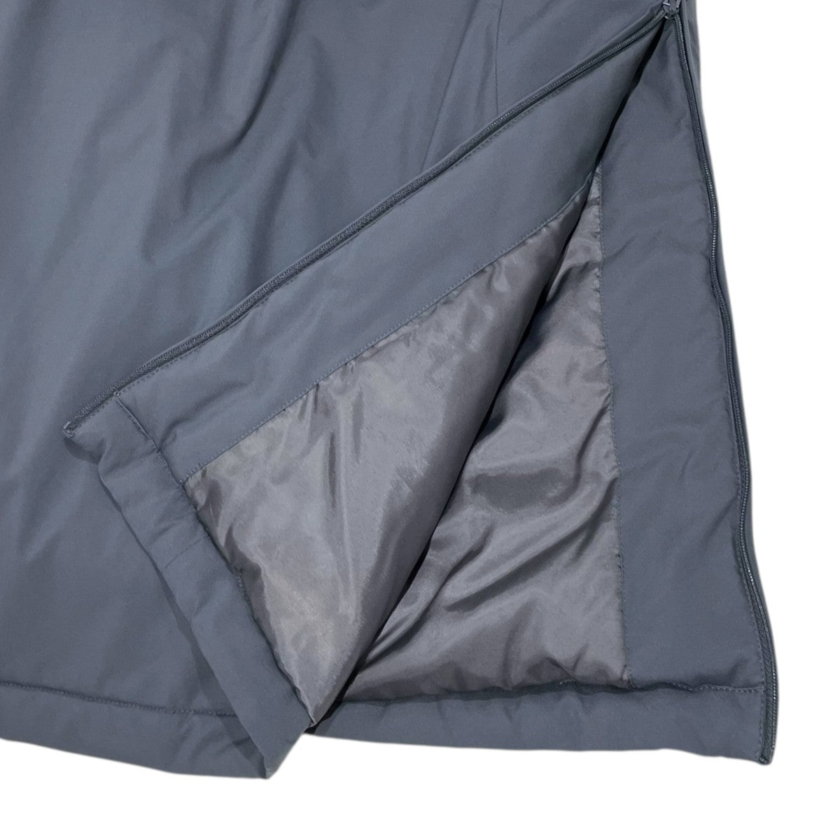 24AW 中綿ノーカラーロングコート MET24 Padded Coat メットトゥエンティフォー パデッドコート AWJ45028