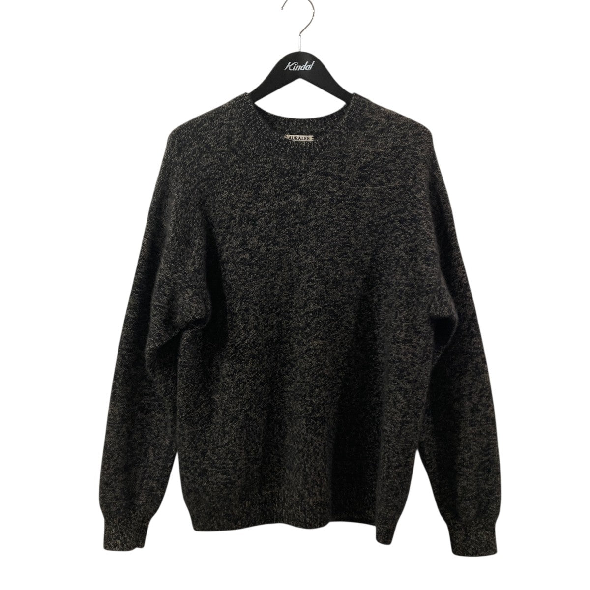 BABY CASHMERE MELANGE KNIT P OカシミヤクルーネックニットA8AP01BT