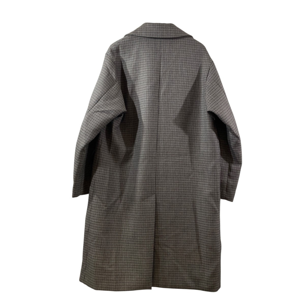 DOUBLE FACE CHECK SOUTIEN COLLAR COATコートA9AC01BN