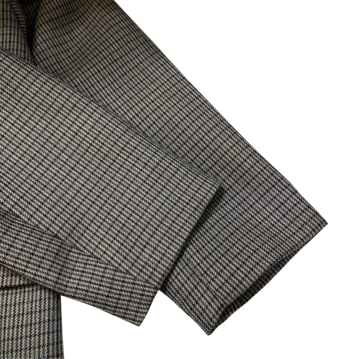 DOUBLE FACE CHECK SOUTIEN COLLAR COATコートA9AC01BN