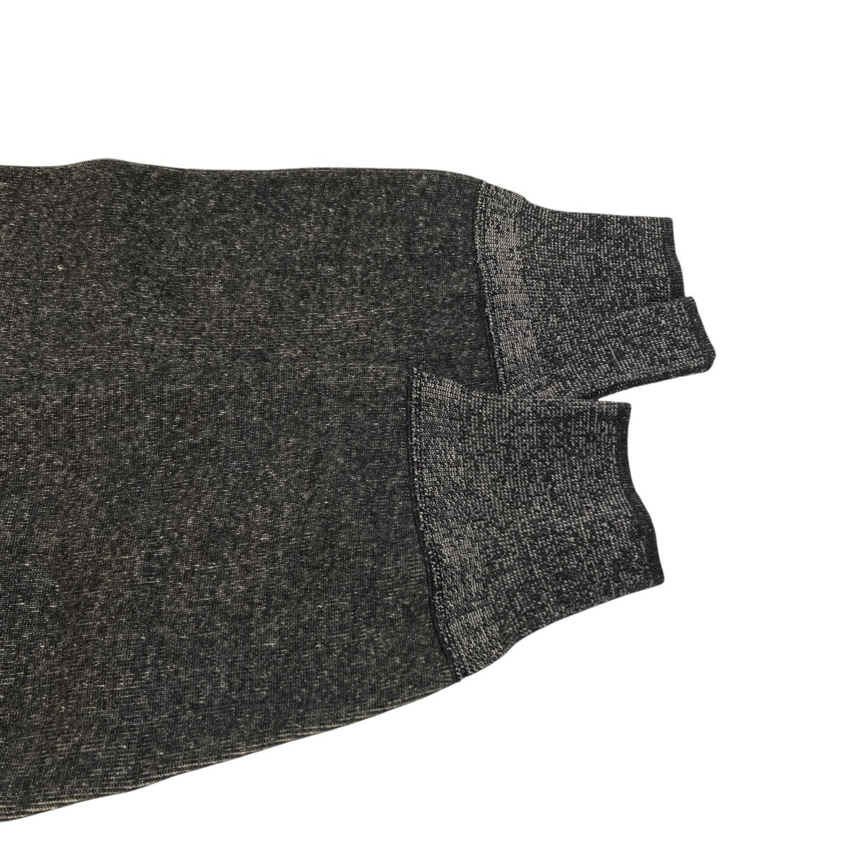 Interknit Rib Henley Neck Long Sleeveカットソー