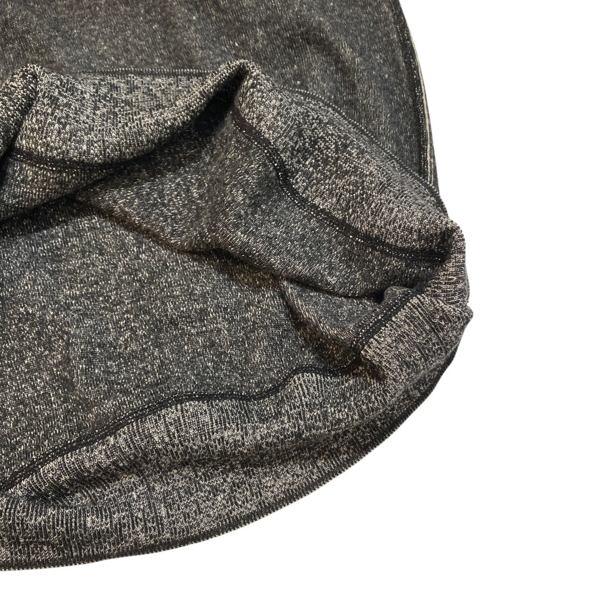 Interknit Rib Henley Neck Long Sleeveカットソー
