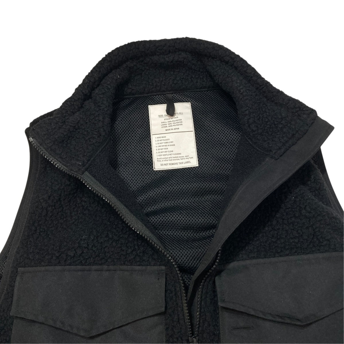 POLARTEC FLEECE WEP VESTフリースベスト242-17479